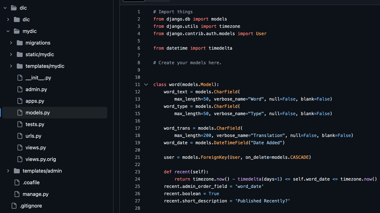 Doing Simple Projects | <p dir="ltr"><span style="white-space: pre-wrap;"> It is necessary to do some project for exercise. I myself wrote a simple dictionary. These projects help you understand how actually Django works. In the dictionary project I learnt a lot about Django ORM. Other projects like web bots can boost you in using creative views.</span></p><p dir="ltr"><span style="white-space: pre-wrap;">The problems and challenges that rises during doing these projects are the key points in your learning path.</span></p><p><span style="white-space: pre-wrap;"> </span></p> | konj